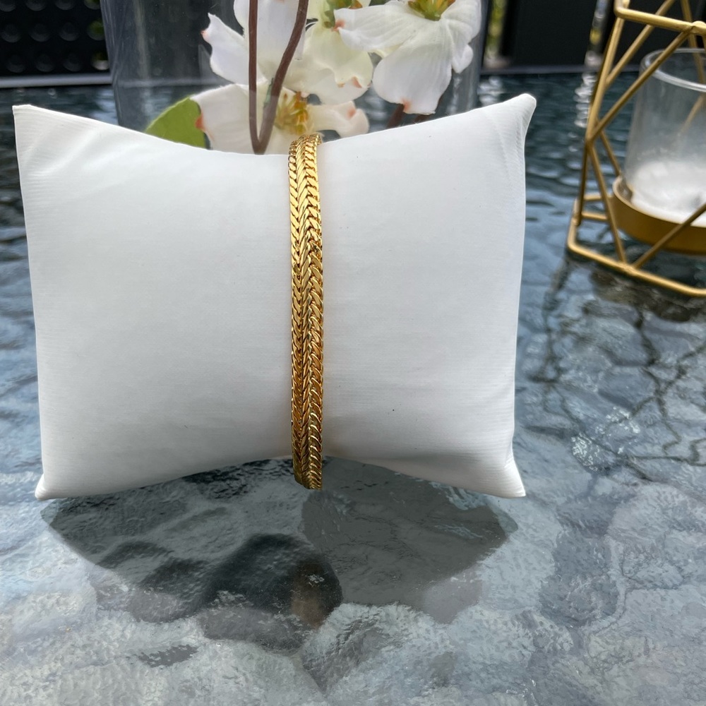 316 L Stainless Steel Waterproof Gold Plated Chain Bracelet